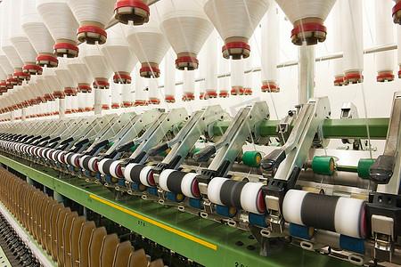 纺丝工厂机械纺织纺织机
